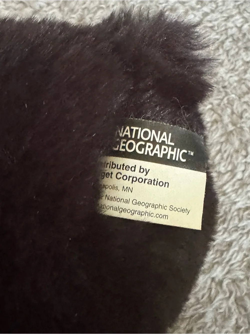 National Geographic Gorilla Plush Stuffed Animal Toy Realistic Ape Soft Toy